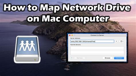 MAP network drive on Mac