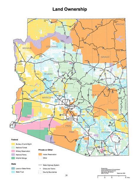 MAP Map Of Blm Land In Arizona