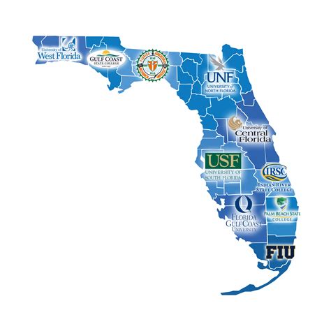 Map of Colleges in Florida