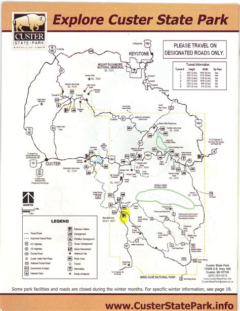 Custer State Park Map