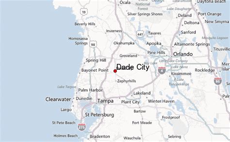 Dade City Florida Map