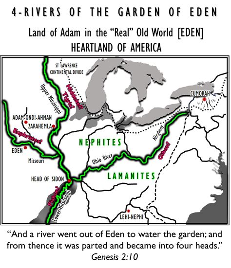 MAP Map Of Garden Of Eden
