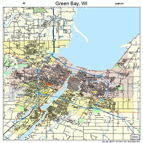 Green Bay Map
