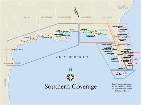 Map Of Intracoastal Waterway Florida