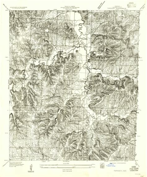 Map of Lakes in Missouri