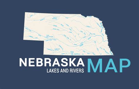 Map of Lakes in Nebraska