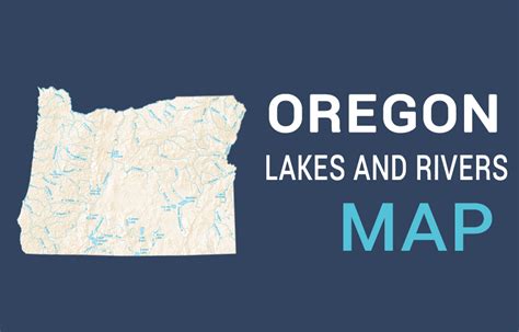 MAP Map Of Lakes In Oregon