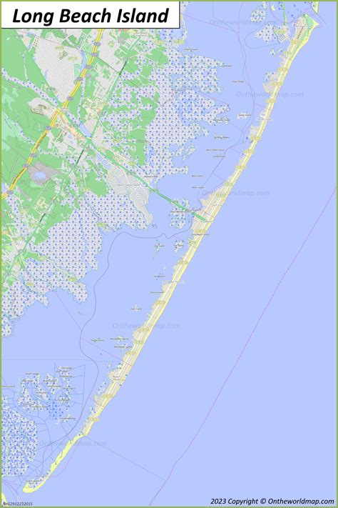 Long Beach Island MAP