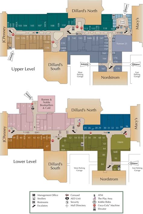 MAP Map Of Oak Park Mall