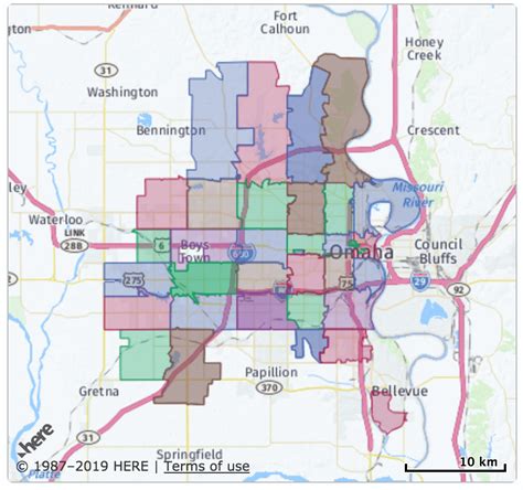 Map of Omaha Zip Codes