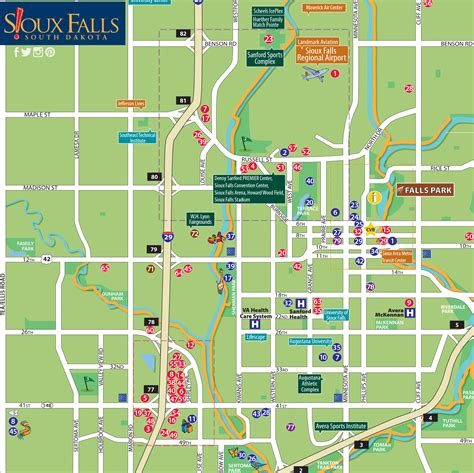 Sioux Falls Map