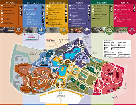 St Louis Zoo Map