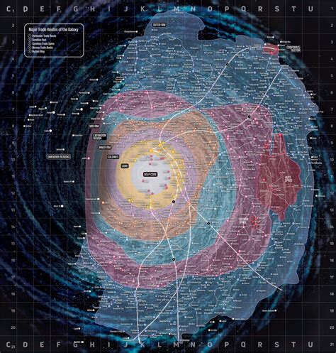 Map Of Star Wars Planets