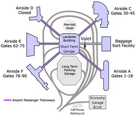 Tampa International Airport Map