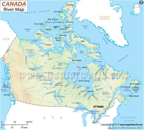 MAP Map Of The Canadian River