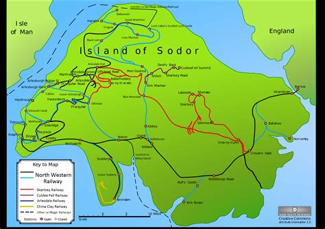 Map of Sodor