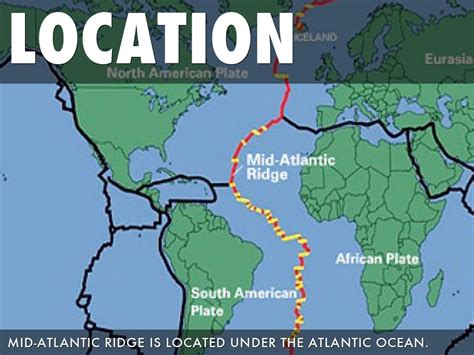 Mid Atlantic Ridge Map