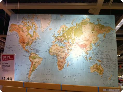World Map Ikea