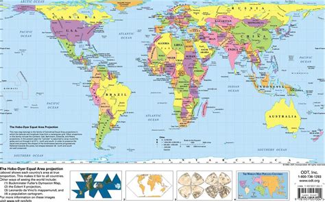 Map of the world
