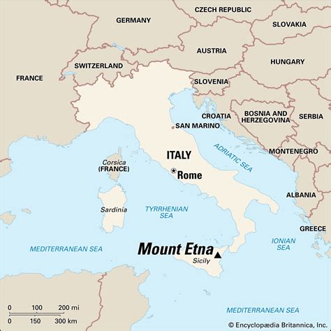 Introduction to MAP Mount Etna On A Map