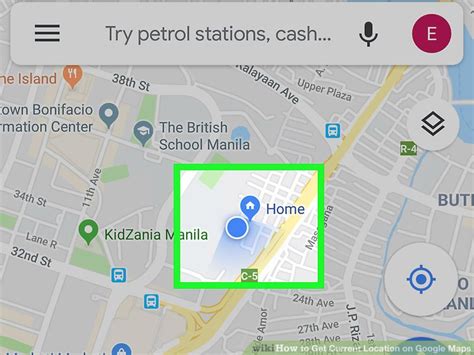 MAP My Current Location On A Map