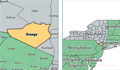 MAP Orange County New York