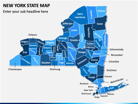 Political Map Of New York