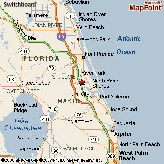 MAP Port St Lucie Florida Map