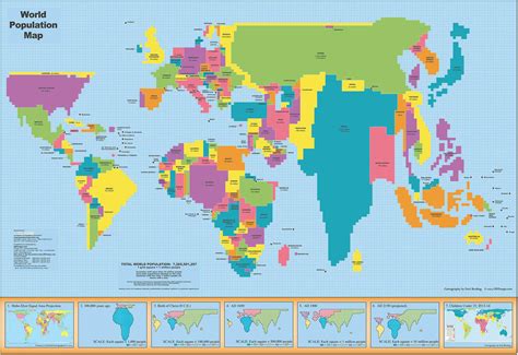 MAP Proportional Map Of The World