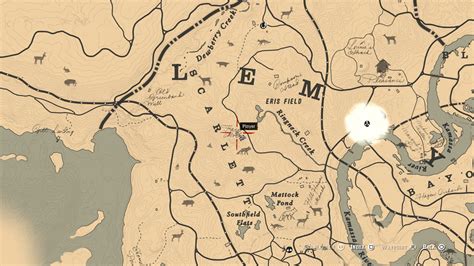 Introduction to MAP Rdr2 Poisonous Trail Map 2