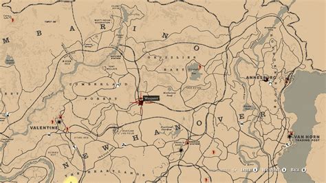 Red Dead Redemption 2 Collector's Map