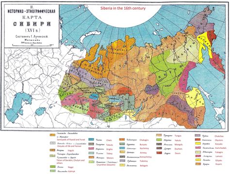 Siberia Map