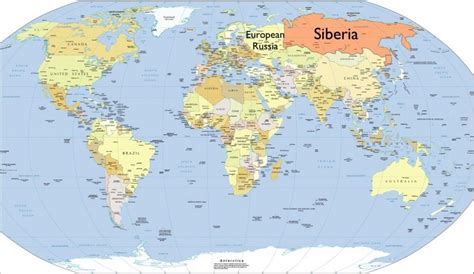 Siberia Map