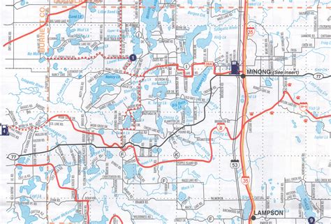 MAP Snowmobile Trails In Wisconsin Map
