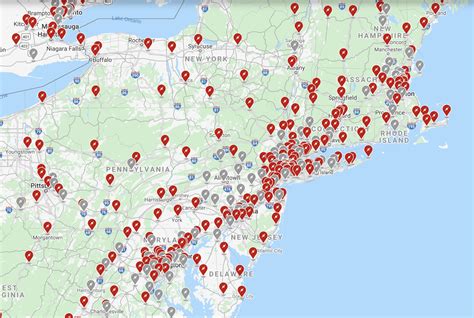 Introduction to MAP Tesla Charging Stations Map 2021