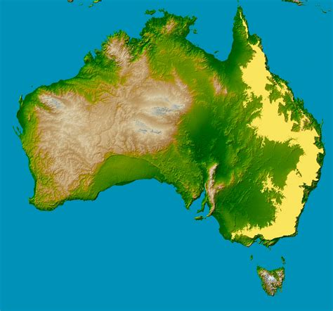The Great Dividing Range map