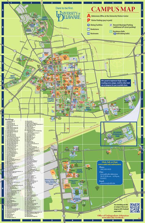 U Of D Campus Map