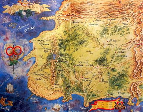 Wheel of Time World Map