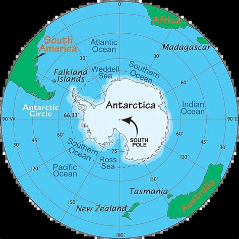 Antarctica on the Map
