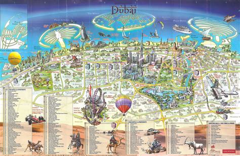 Map of Dubai
