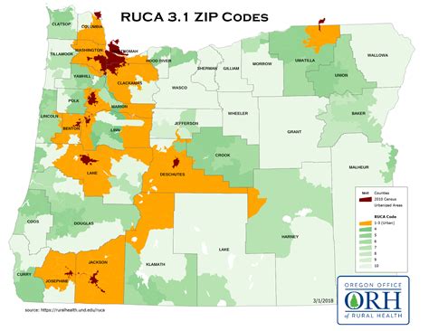 MAP Zip Code Map Of Oregon