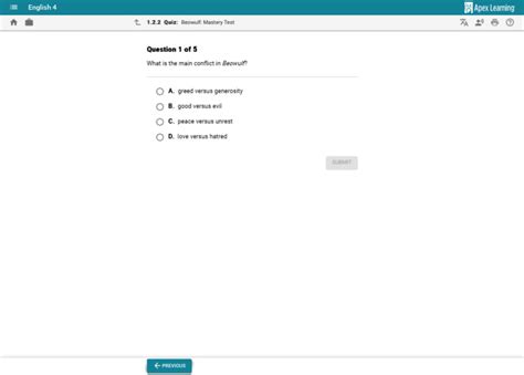 Introduction to the Apex Learning 1.2.2 Quiz Test