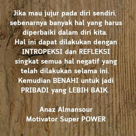 Intropeksi Diri