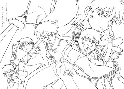 Inuyasha Coloring Pages