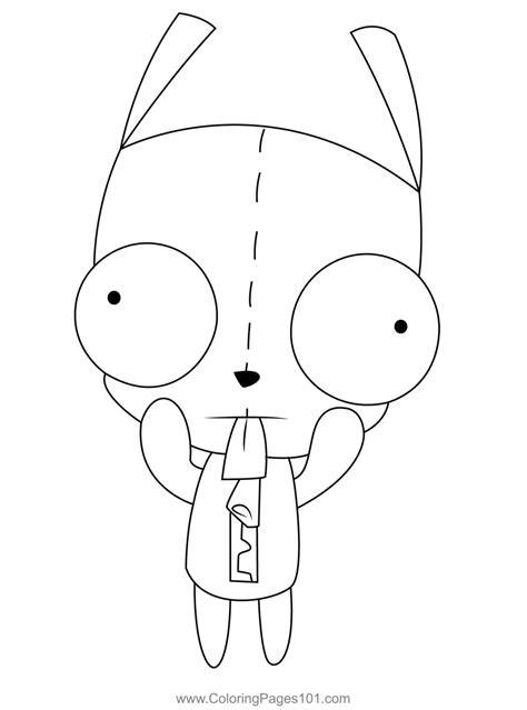 Invader Zim Coloring Pages