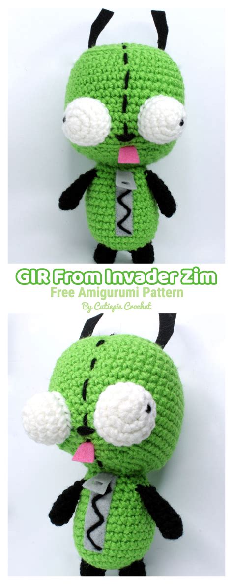 Invader Zim Crochet Patterns