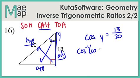 Unlock the Mysteries of Inverse Trigonometric Ratios with Kuta Software's Incredible Tools!