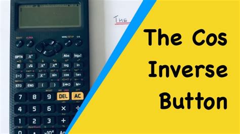 Inverse of Cos Calculator