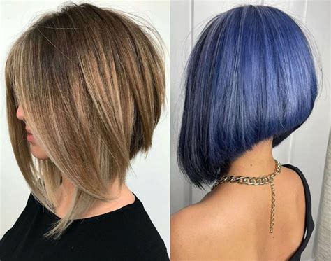 Inverted A Line Bob Haircut