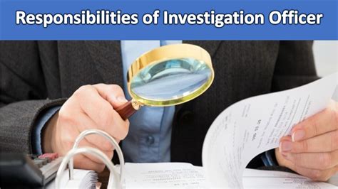 Investigation Officer